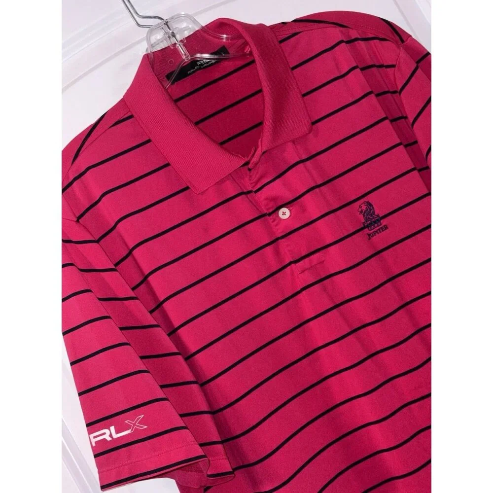 RLX Men’s Large Shirt Ritz Carlton (Jupiter)‎ Performance Polo Ralph Lauren LG